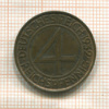 4 пфеннига. Германия 1932г
