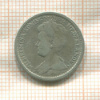 25 центов. Нидерланды 1919г