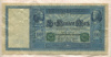100 марок. Германия 1910г