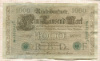 1000 марок. Германия 1910г