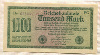 1000 марок. Германия 1922г