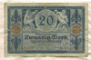 20 марок. Германия 1915г