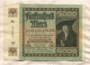 5000 марок. Германия 1922г