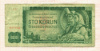 100 крон. Чехословакия 1961г