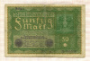 50 марок. Германия 1919г