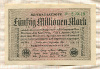 50000000 марок. Германия 1923г