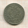20 крейцеров. Австрия 1787г