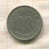 10 пфеннигов. Германия 1900г