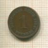 1 пфенниг. Германия 1904г