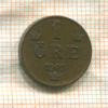1 эре. Швеция 1905г