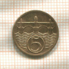 5 геллеров. Чехословакия 1923г