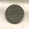 1 крейцер. Бавария 1868г