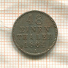 1/48 талера. Мекленбург-Шверин 1864г