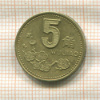 5 джао. Китай 2000г