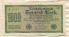 1000 марок. Германия 1922г