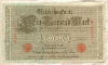 1000 марок. Германия 1910г