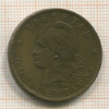 2 сентаво. Аргентина 1891г