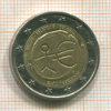 2 евро. Бельгия 2009г
