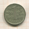 1 марка. Финляндия 1966г