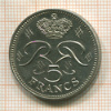 5 франков. Монако 1971г