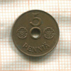5 пенни. Финляндия 1941г