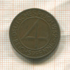 4 пфеннига. Германия 1932г