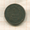1 крейцер. Венгрия 1888г
