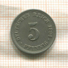 5 пфеннигов. Германия 1894г