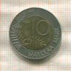 10 марок. Финляндия 1993г