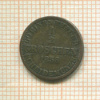 1/2 гроша. Ганновер 1858г