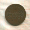 1 пфенниг. Пруссия 1790г