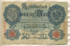 20 марок. Германия 1914г