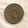 1/2 цента. Сьерра-Леоне 1964г