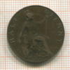 1/2 пенни. Великобритания 1917г