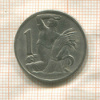 1 крона. Чехословакия 1938г