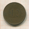 10 сантимов. Люксембург 1930г