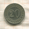 20 пфеннигов. Германия 1888г
