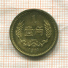 1 цзяо. Китай 1981г