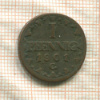 1 пфенниг. Саксония 1801г