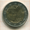 2 евро. Люксембург 2008г