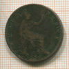 1/2 пенни. Великобритания 1884г