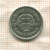 3 пенса. Великобритания 1941г