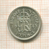 6 пенсов. Великобритания 1945г