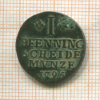 1 пфеннинг. Брауншвейг-Вольфенбюттель 1795г