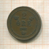 2 эре. Швеция 1907г