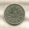 1/2 марки. Германия 1905г
