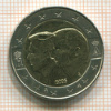 2 евро. Бельгия 2005г