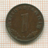 1 пфенниг. Германия 1937г