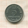 5 пфеннигов. Германия 1916г