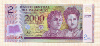 2000 гуарани. Парагвай. Пластик